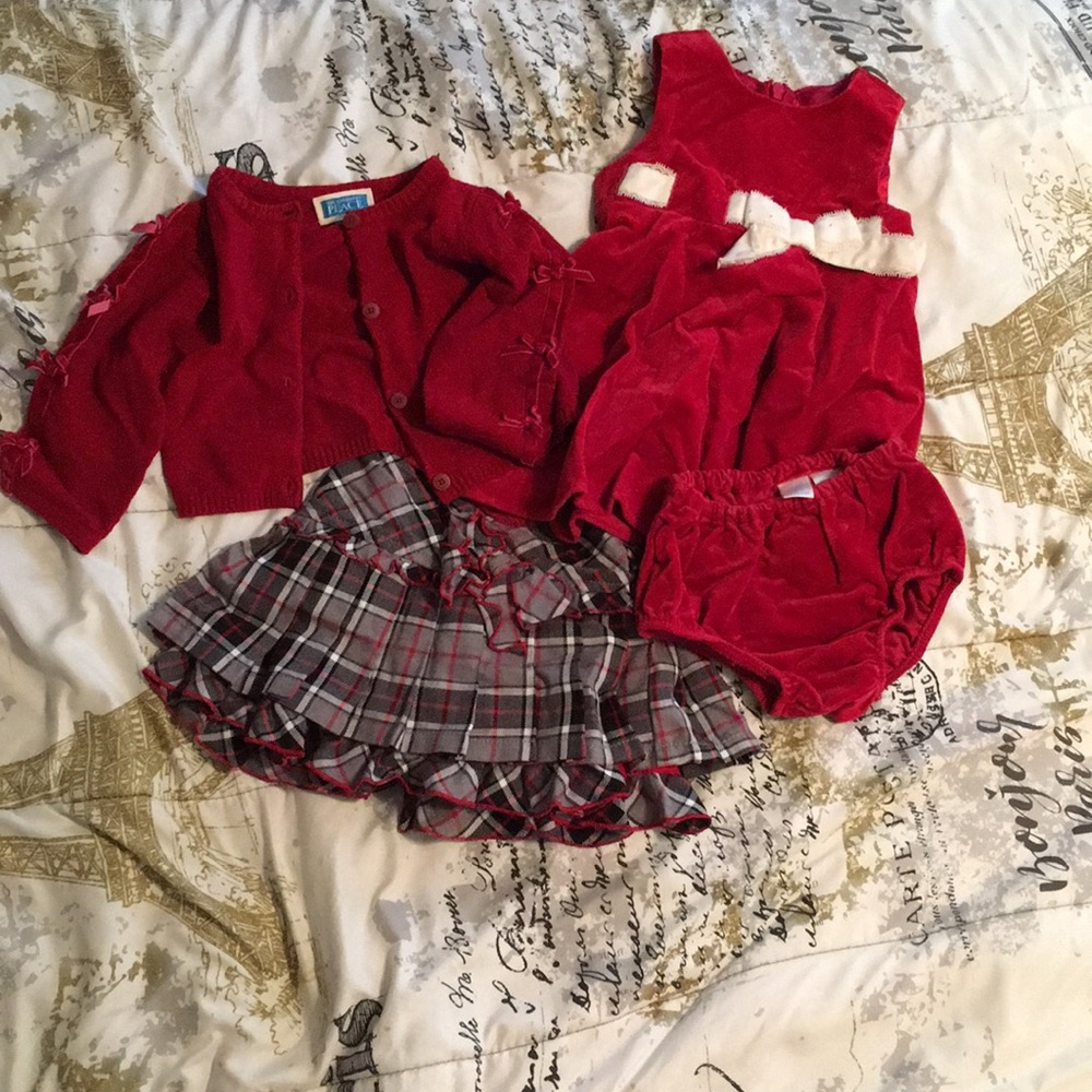 6-9mths girls Christmas bundle